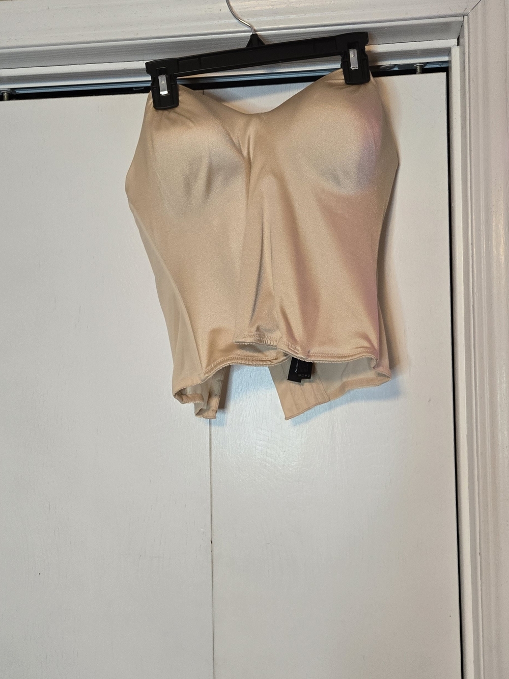 Strapless Beige Shapewear Bustier Top
